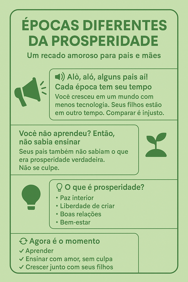Épocas Diferentes da Prosperidade
