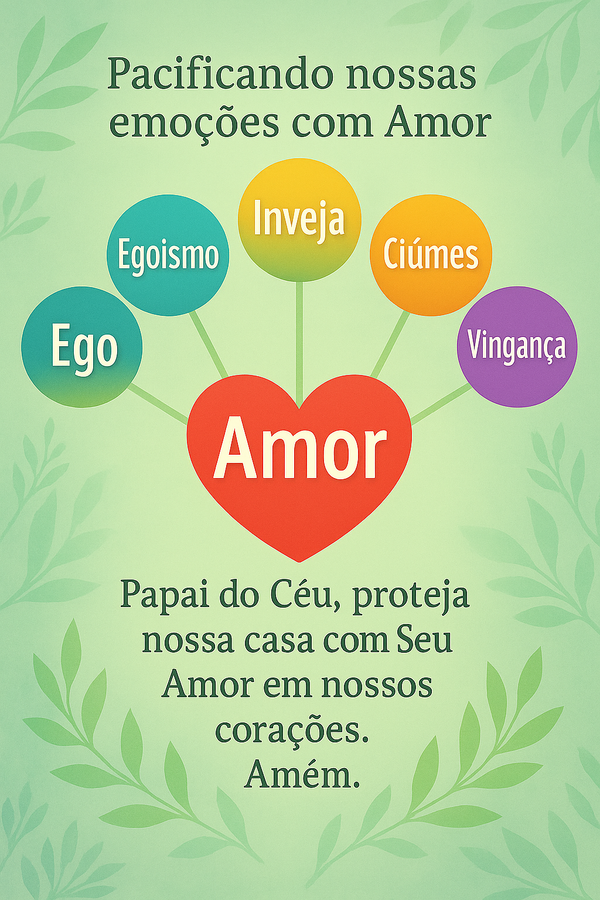 Pacificando nossas emoções com Amor